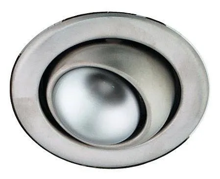 Pohyblivé stropní svítidlo, kulaté, saténový nikl, OZR-05