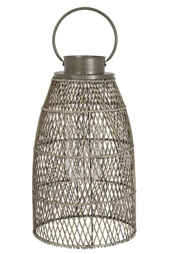 Závěsná proutěná lucerna Meril - Ø 30*62 cm Light & Living