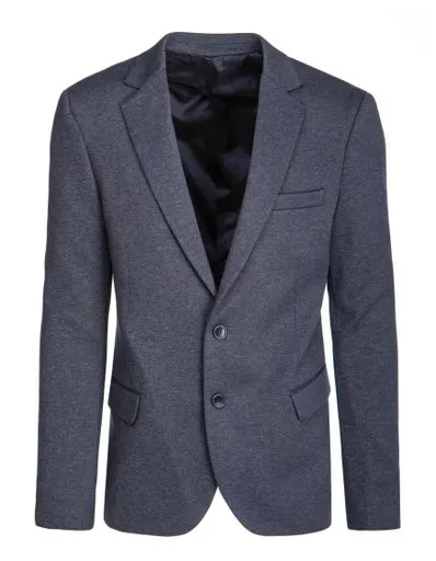 Pánské jednořadové sako námořnicky modré