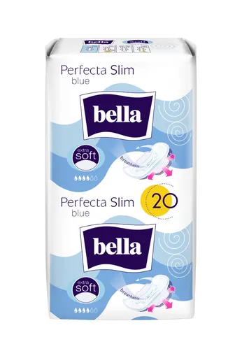 Bella Perfecta Slim Blue hygienické vložky 20 ks