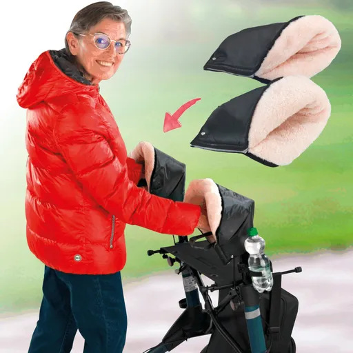 Ohřívače rukou pro invalidní vozíky,1pár