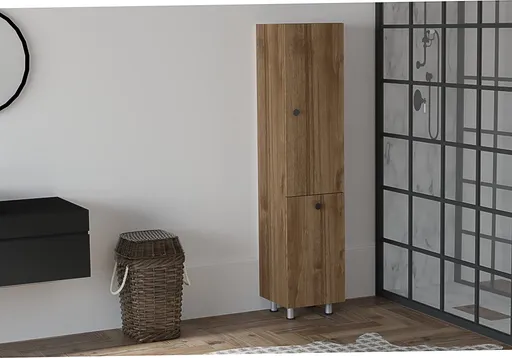 Koupelnová skříňka Lipa - Walnut