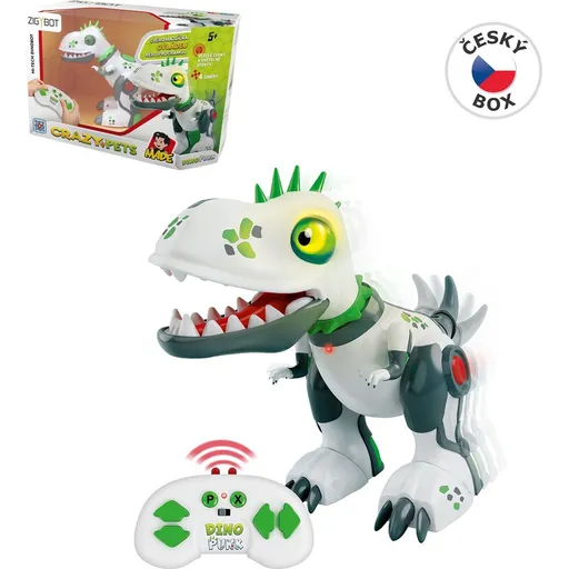 MaDe Robot Dino Punk na ovládání
