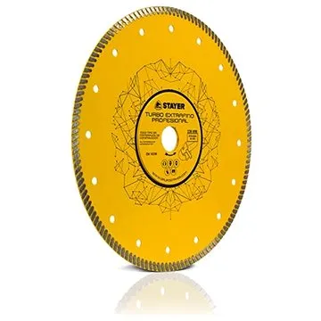 Kotouč diamantový TURBO EXTRAFINO PRO, O 125 x 22,2 x 7 mm, STAYER (3775.922)