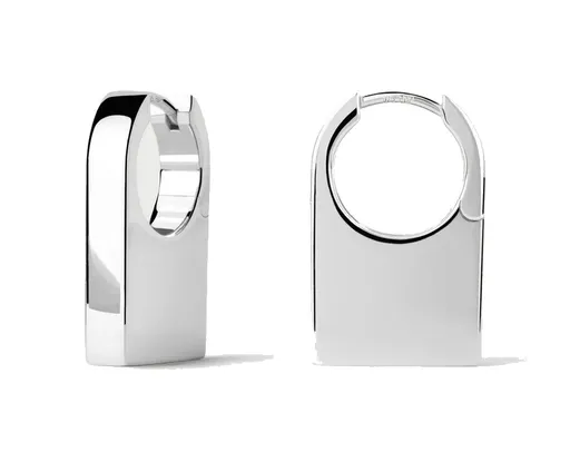 PDPAOLA Originální stříbrné náušnice Chicago Essentials AR02-C33-U