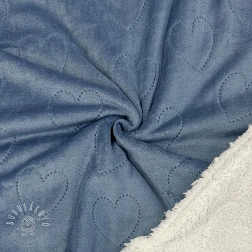 Kojenecký plyš TEDDY Hearts jeans