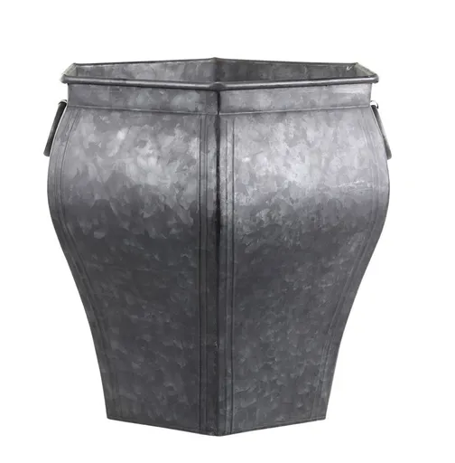 Dekorační plechový antik květináč French Chic - 37*33*38 cm 65082600