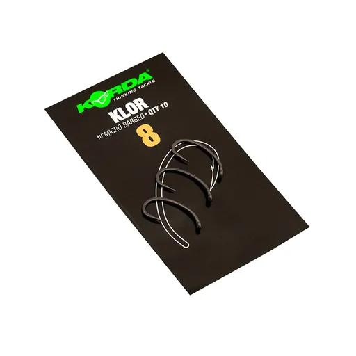 Korda Háčky Klor Hook 10ks - vel. 8,Korda Háčky Klor Hook 10ks - vel. 8