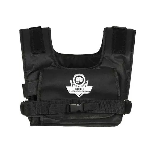 BUSHIDO DBX VEST SHORT Zátěžová vesta, černá, velikost 10 KG