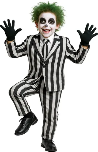 Guirca Dětský kostým - Beetlejuice Velikost - děti: S: 101-109 cm