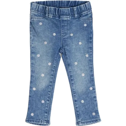 GAP V-JEG FOIL DOT Dívčí džíny, modrá, velikost