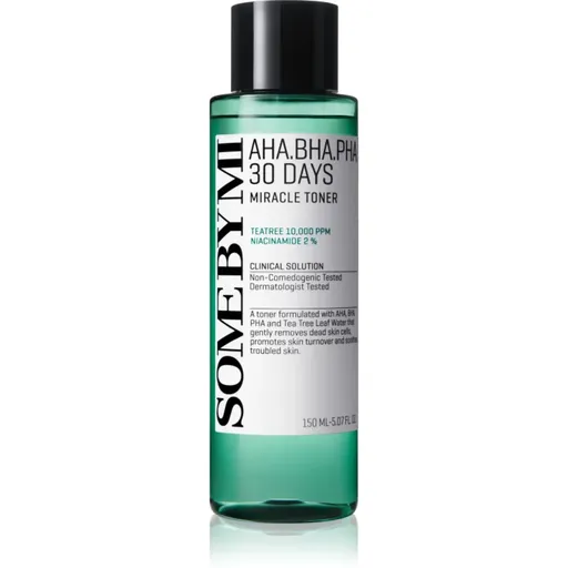 Some By Mi AHA∙BHA∙PHA 30 Days Miracle Toner zjemňující a hydratační tonikum 150 ml