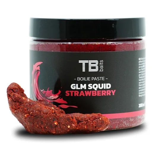 Tb baits obalovací pasta glm squid strawberry 200 ml