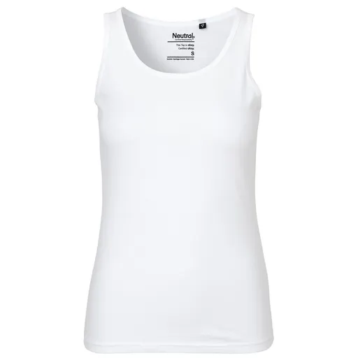 Neutral Dámské tílko z organické Fairtrade bavlny - Bílá | XS