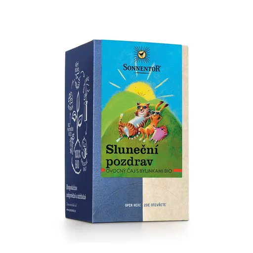 SONNENTOR Sluneční pozdrav BIO porcovaný čaj 18x2,5 g
