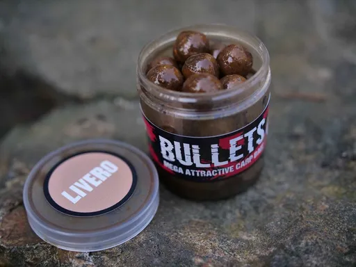 G.B.U. Boilies v dipu Bullets Livero - 24mm,G.B.U. Boilies v dipu Bullets Livero - 24mm