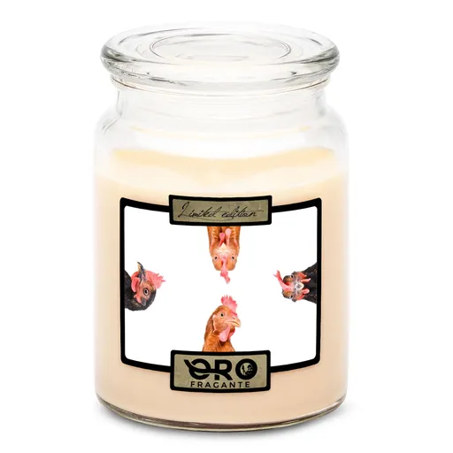 Svíčka Slepice (Vůně svíčky: Vanilka)