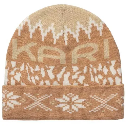 KARI TRAA KHLOE Dámská čepice, béžová, velikost UNI