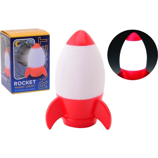 Johntoy Noční světýlko raketa