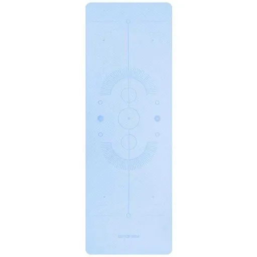 Spokey MANDALA Jóga podložka, světle modrá, velikost
