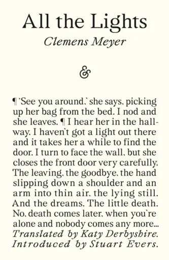 All The Lights - Clemens Meyer