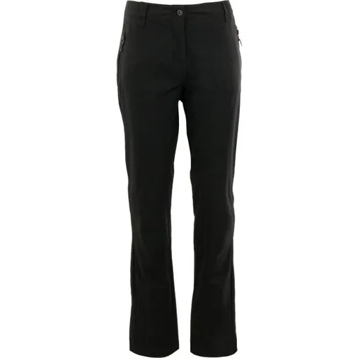 ALPINE PRO POWA Dámské outdoorové kalhoty, černá, velikost