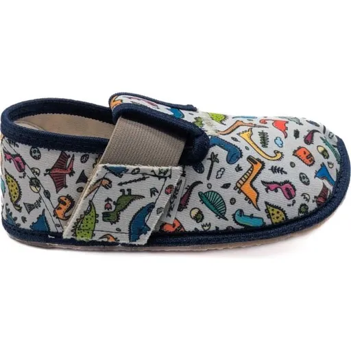 PEGRES BF 01 Dětské barefooot papuče, bílá, velikost