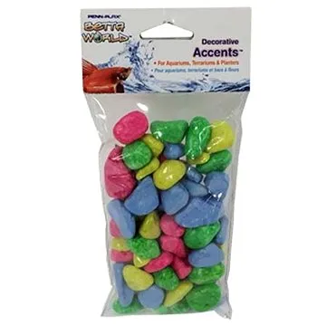 Penn Plax Betta World barevné kameny pro bojovnice 370 g (0030172093173)