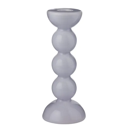 SUPER NATURAL Svícen 20 cm - sv. modrá