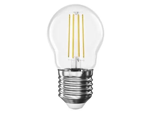 Žárovka Filament LED E27 1,8W Mini Globe bílá přírodní EMOS ZF6D03 - pomačkaný a roztržený obal