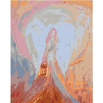 Malování podle čísel - Andělé od Lenky - Hope angel (HRAmal01069nad)