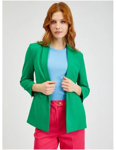 Zelené dámské sako