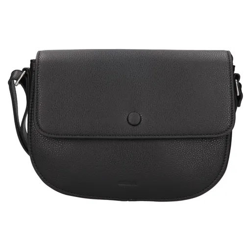 Kožená dámská crosbody kabelka Katana Amálie - černá