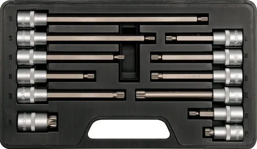 Yato Bity sada 12 ks HEX, SPLINE