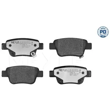 MEYLE Brzdové destičky (0252362016/PD)