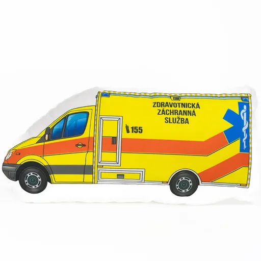 Tvarovaný polštář Sanitka