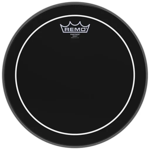 Remo 12" PinStripe Ebony