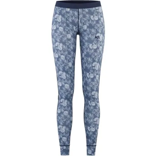 KARI TRAA FANTASTISK Dámské sportovní legíny, modrá, velikost