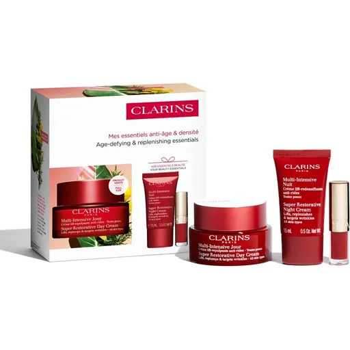 Clarins Super Restorative Collection dárková sada pro zralou pleť