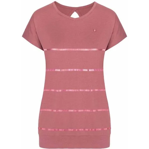 LOAP ASCEA Dámské triko, vínová, velikost