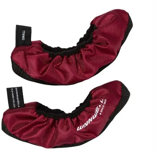 WINNWELL PREMIUM YTH Dětský chránič bruslí, vínová, velikost