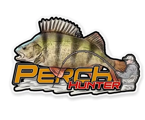 4anglersdesign samolepka 48 perch hunter