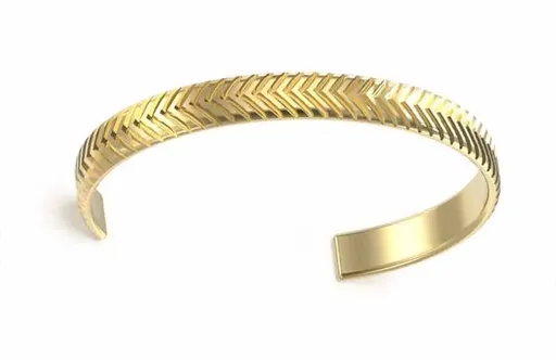 Guess Nadčasový pozlacený náramek Pit Stop JUMB04439JWYGS