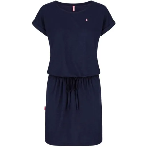 LOAP BLADANA Dámské šaty, tmavě modrá, velikost