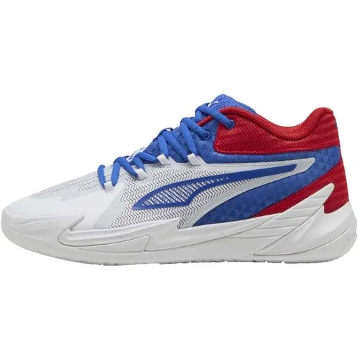 Puma DAGGER Pánská basketbalová obuv, bílá, velikost 45