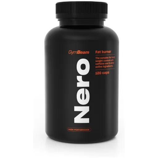 GymBeam NERO - 120 CAPS Spalovač tuků, , velikost