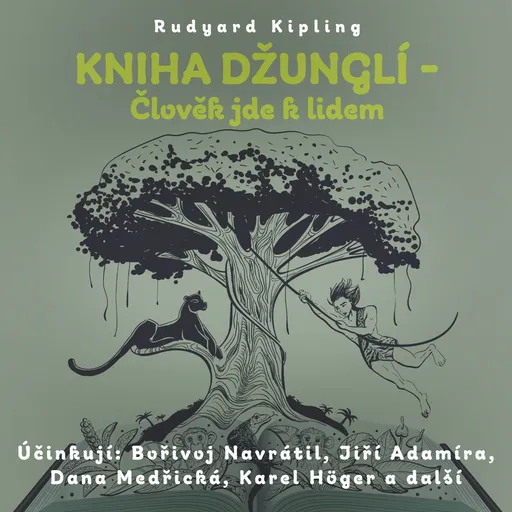 Kniha džunglí - Člověk jde k lidem - Rudyard Kipling - audiokniha