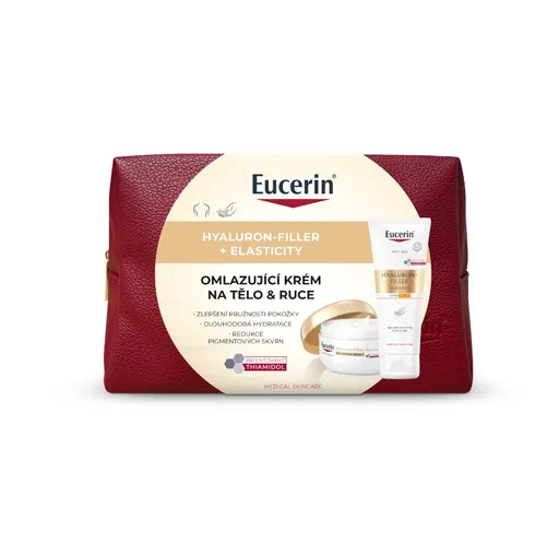 Eucerin Hyaluron-Filler + Elasticity vánoční kazeta 2 ks