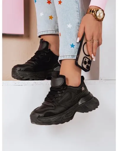 Dámské tenisky na platformě CELESTIC černé