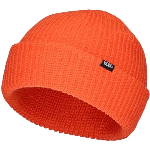 Vans CORE BASIC CUFF BEANIE Pánská čepice, oranžová, velikost